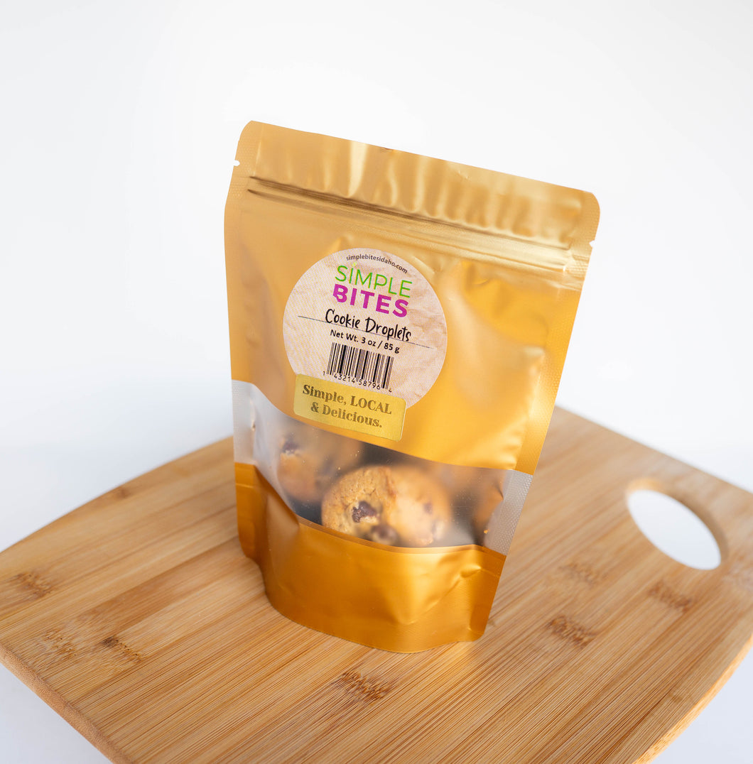 Cookie Droplets - Mini Chocolate Chip Cookies (6 ct.)