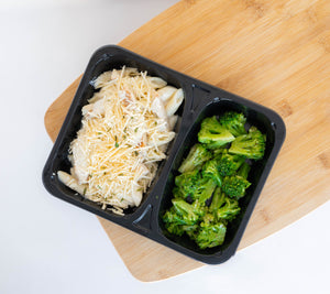 Grilled Chicken Alfredo with Broccoli