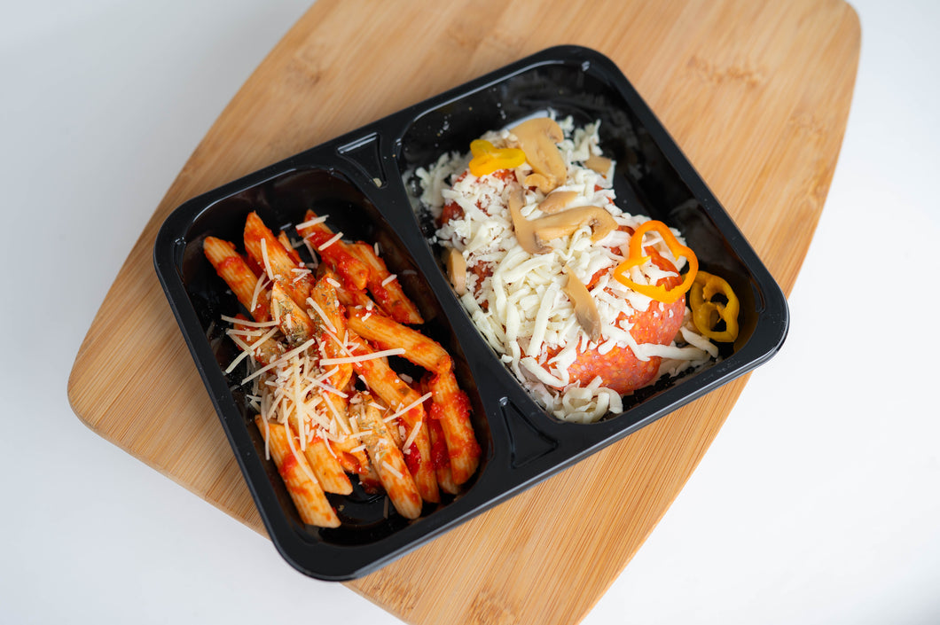 Pizza Chicken with Marinara Pasta