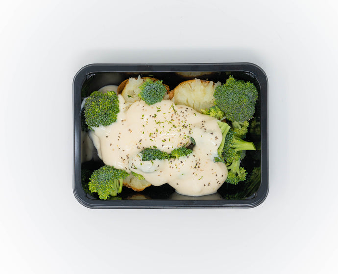 Broccoli & White Cheddar Cheese Baked Potato