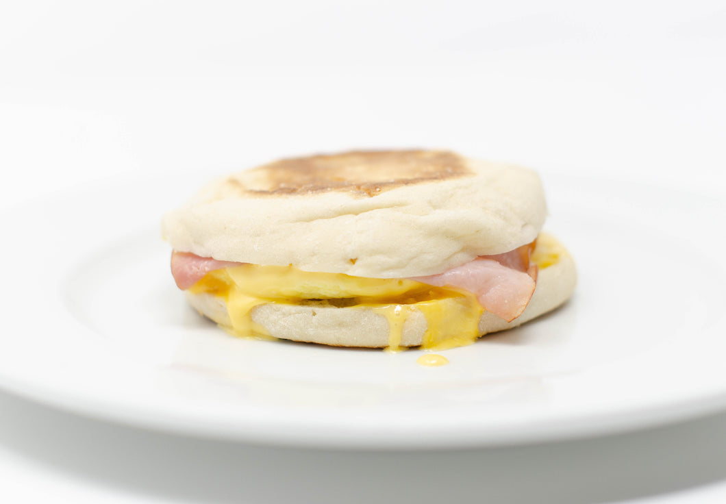 Egg/Cheese/Canadian Bacon on English Muffin